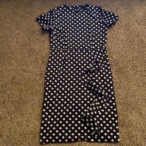 Black and white dress